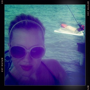 Soaking up some shade