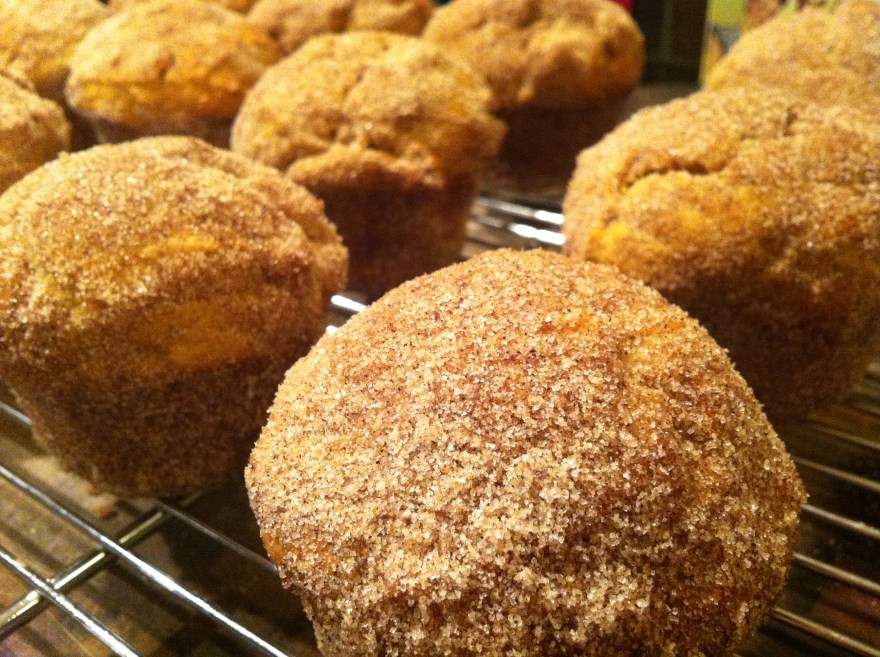 Pumpkin Doughnut Muffins