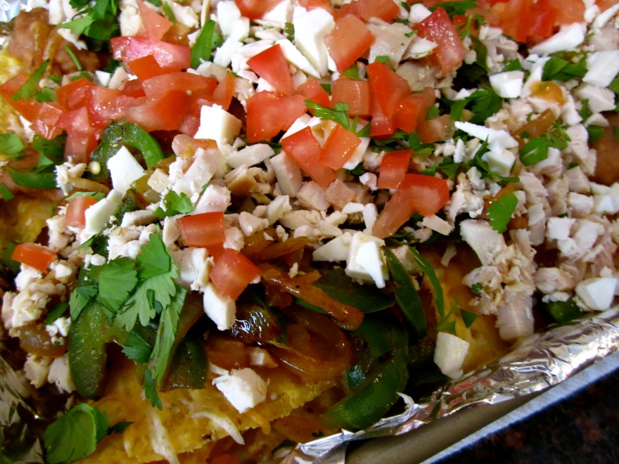 Loaded Rotisserie Chicken Nachos