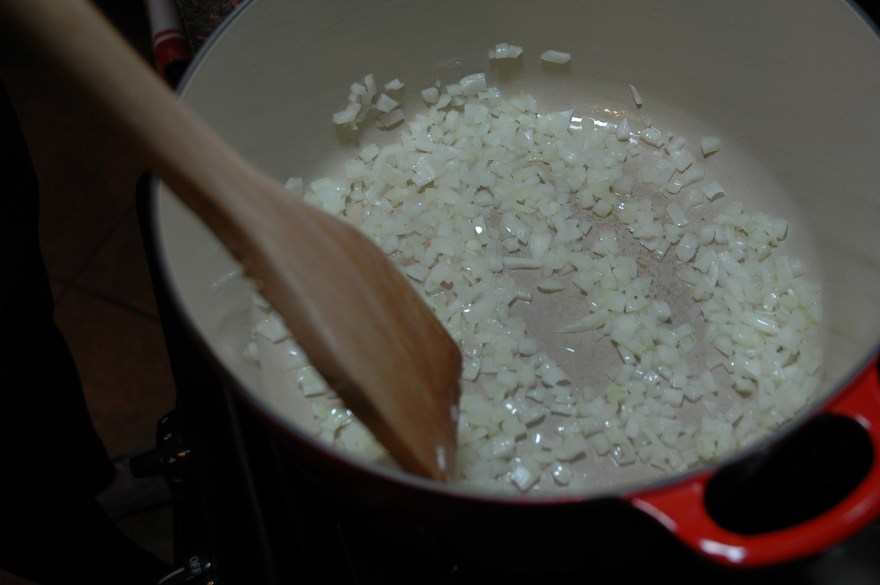 Saute the Onions
