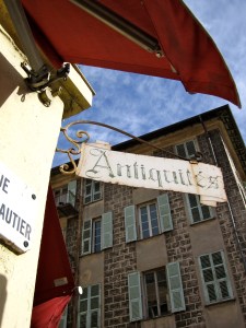 Antique Shopping in Nice