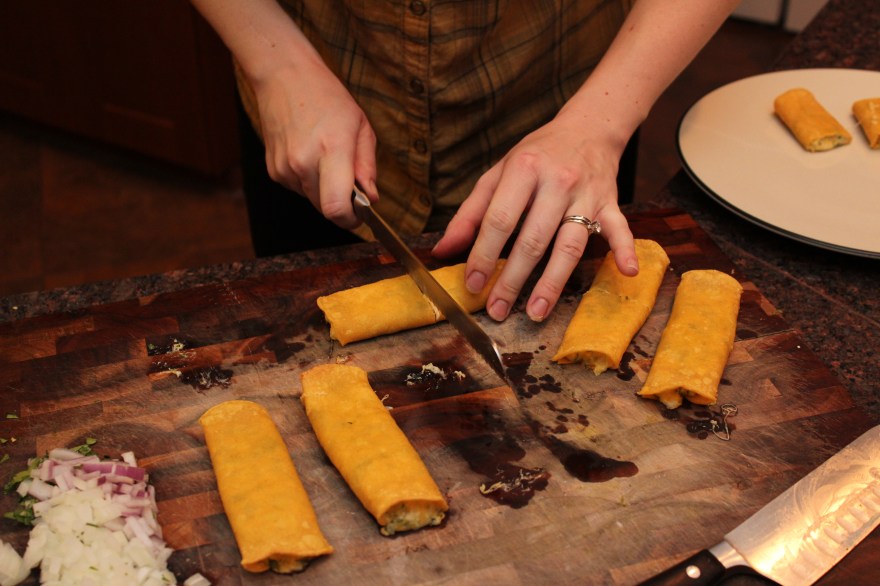 Crispy Enchilada Minis with Rotisserie Relish