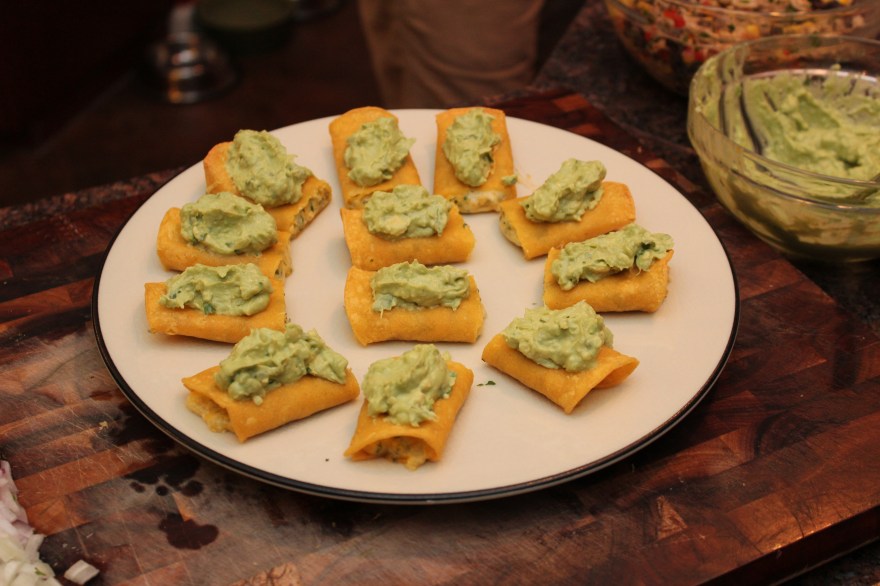 Crispy Enchilada Minis with Rotisserie Relish