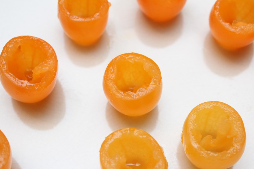 Goat Cheese-Stuffed Cherry Tomatoes