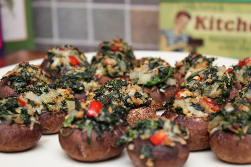 Spinach Stuffed Mushrooms