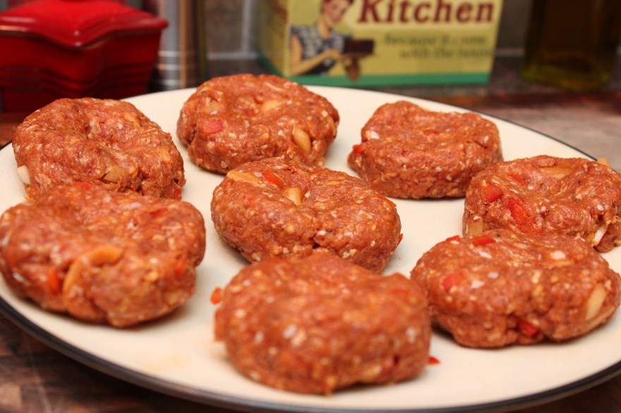 Mini Bunless Turkey Burgers