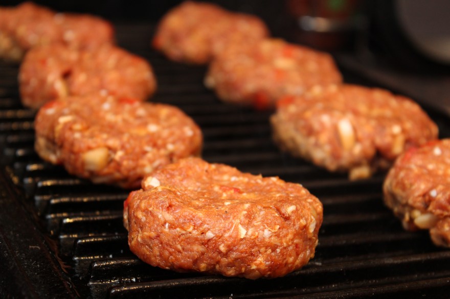 Mini Bunless Turkey Burgers