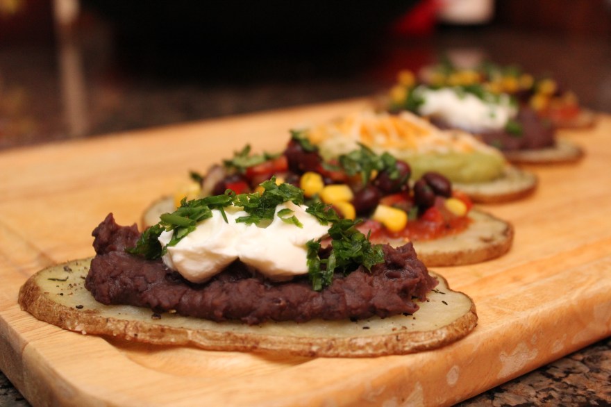 Loaded Baked Potato Wedges